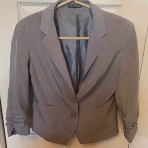 Express silk blazer